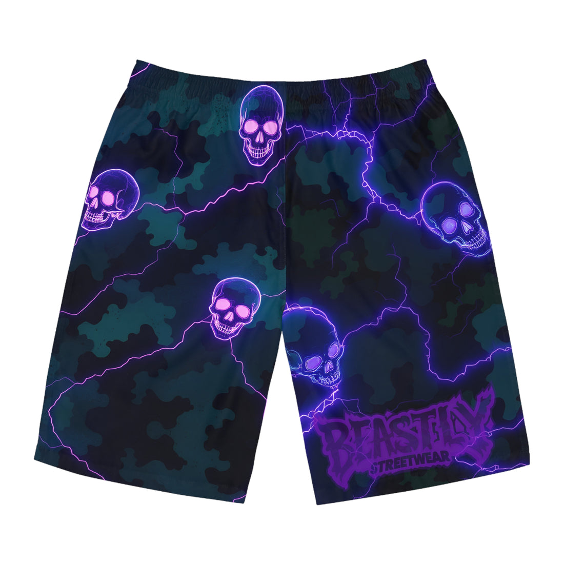 Necrotic Storm Camo Shorts