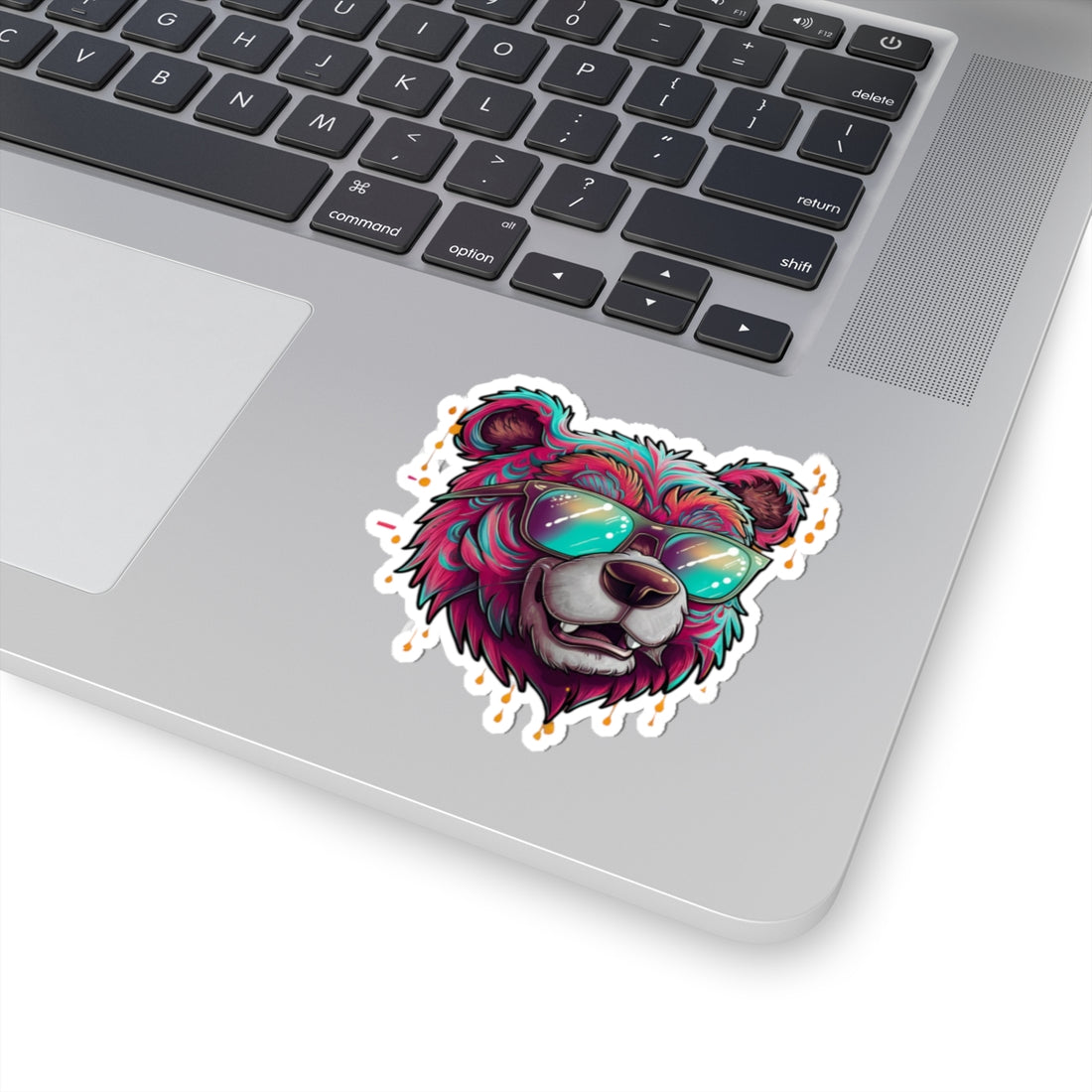 Trippy Bear Sticker