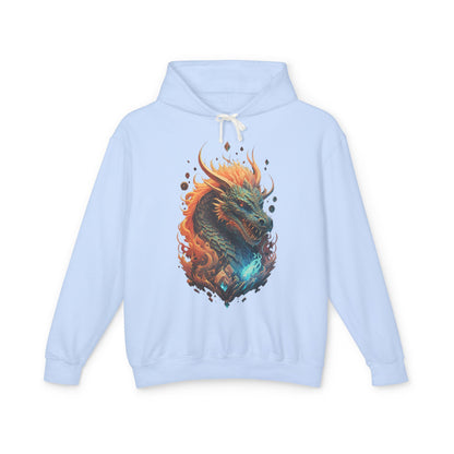 Celestial Dragon Flames Hoodie