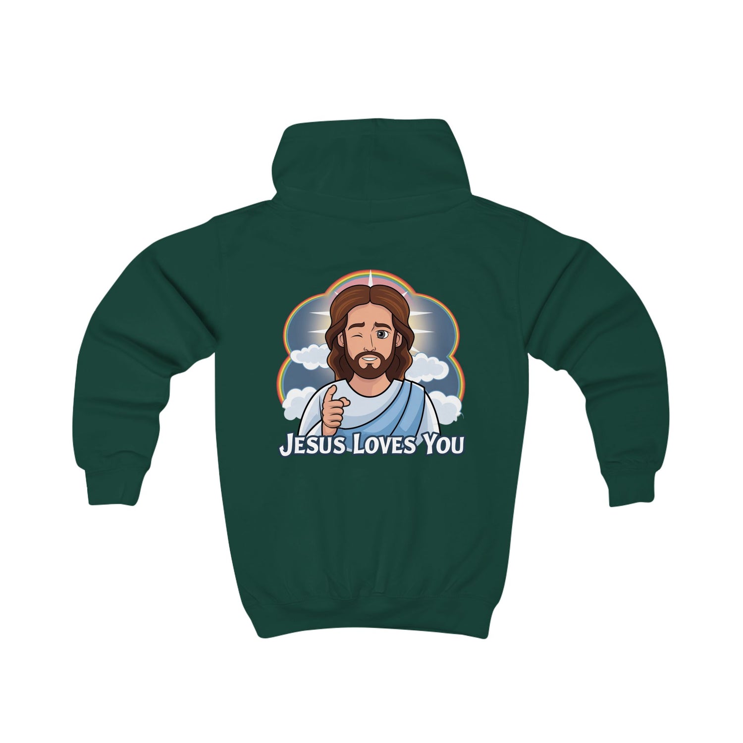 Jesus Loves You Youth Hoodie