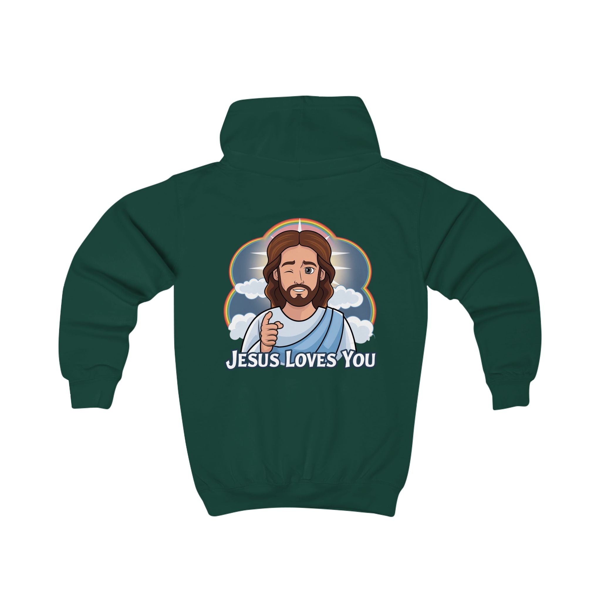 Jesus Loves You Youth Hoodie