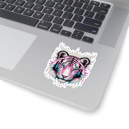Blush Frost Tigre Blanco Sticker