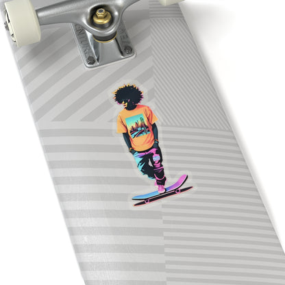 City Surfer Sticker