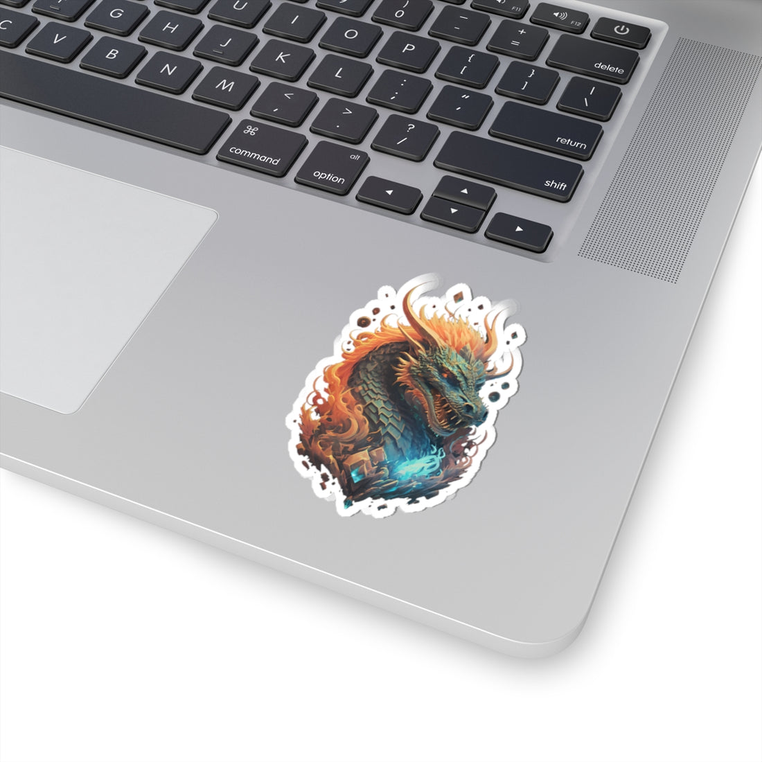 Celestial Dragon Flames Sticker