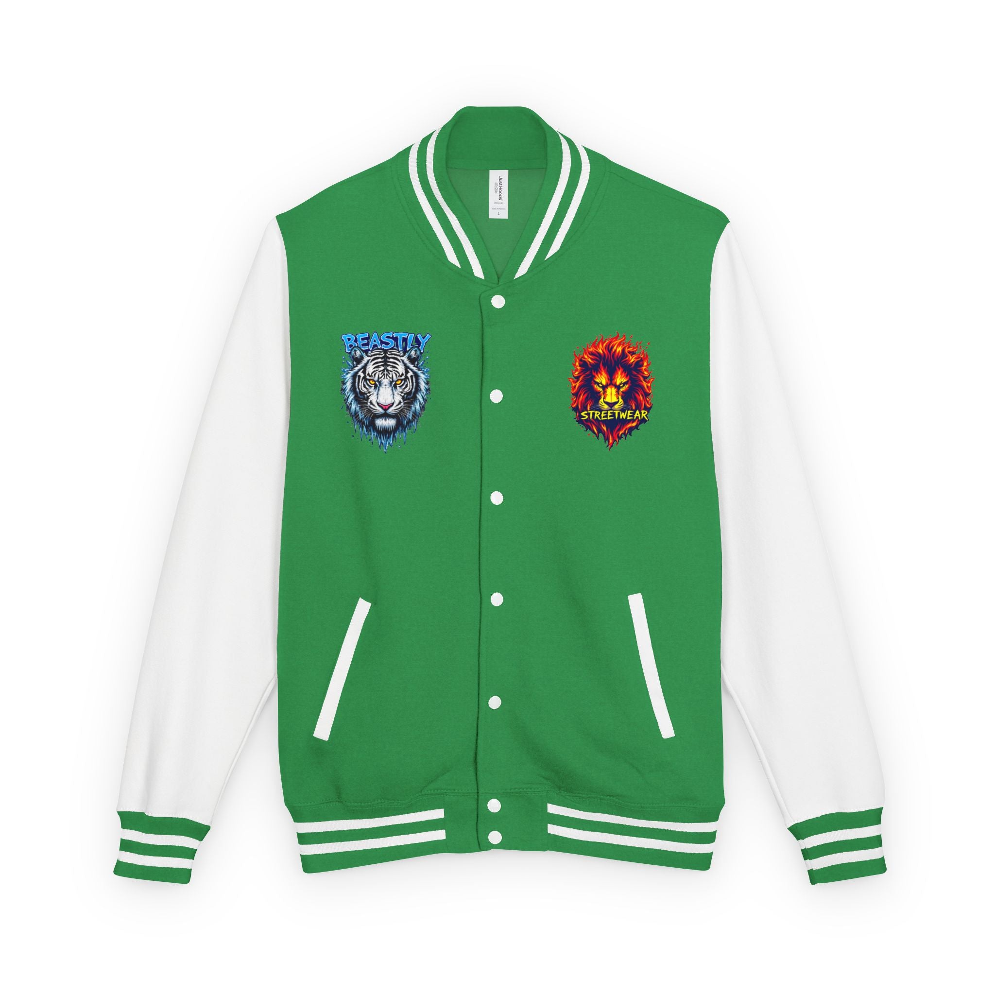 Beasts Of Fire And Ice Heavyweight Letterman Jacket