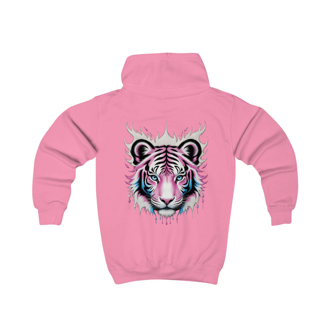 Blush Frost Tigre Blanco Youth Hoodie