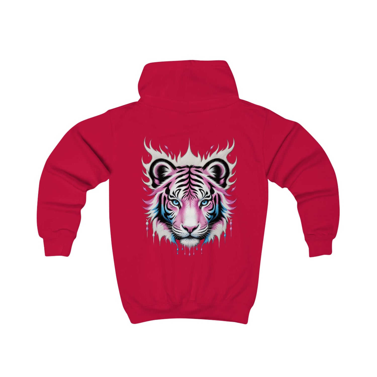 Blush Frost Tigre Blanco Youth Hoodie