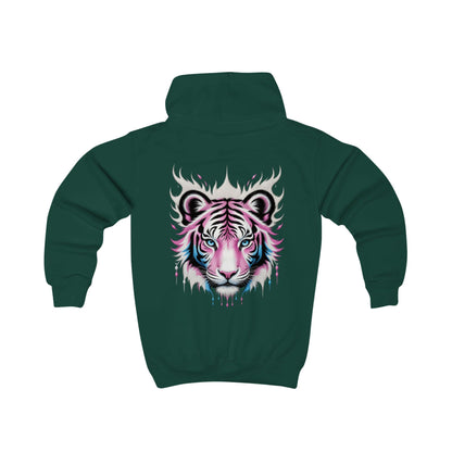 Blush Frost Tigre Blanco Youth Hoodie