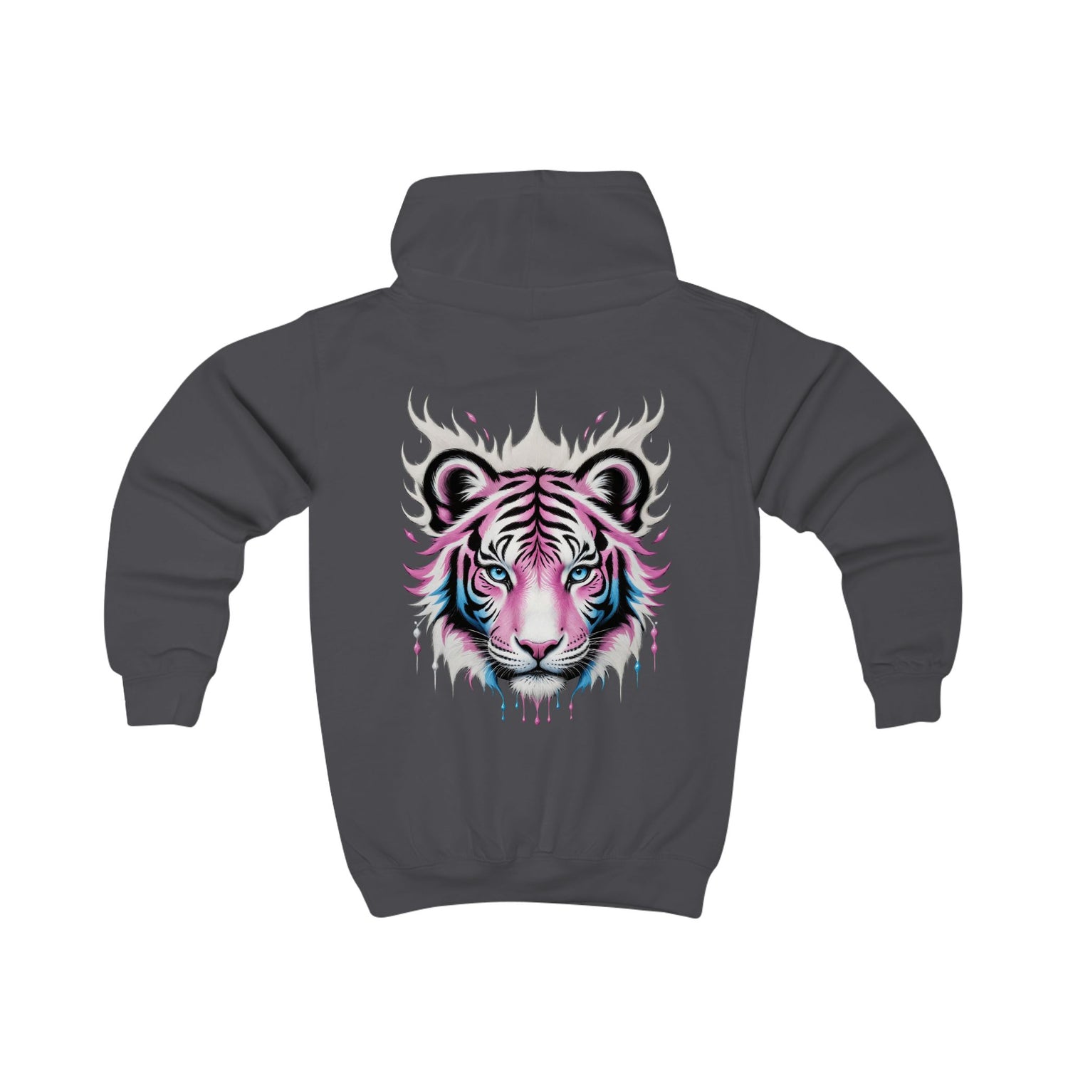 Blush Frost Tigre Blanco Youth Hoodie
