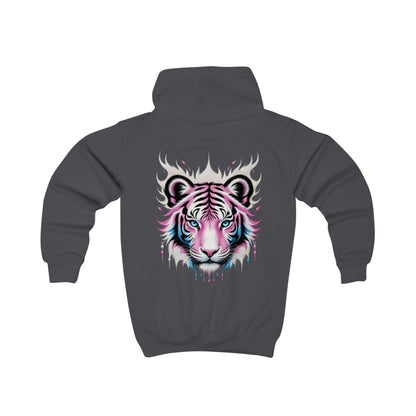 Blush Frost Tigre Blanco Youth Hoodie