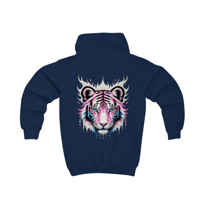 Blush Frost Tigre Blanco Youth Hoodie