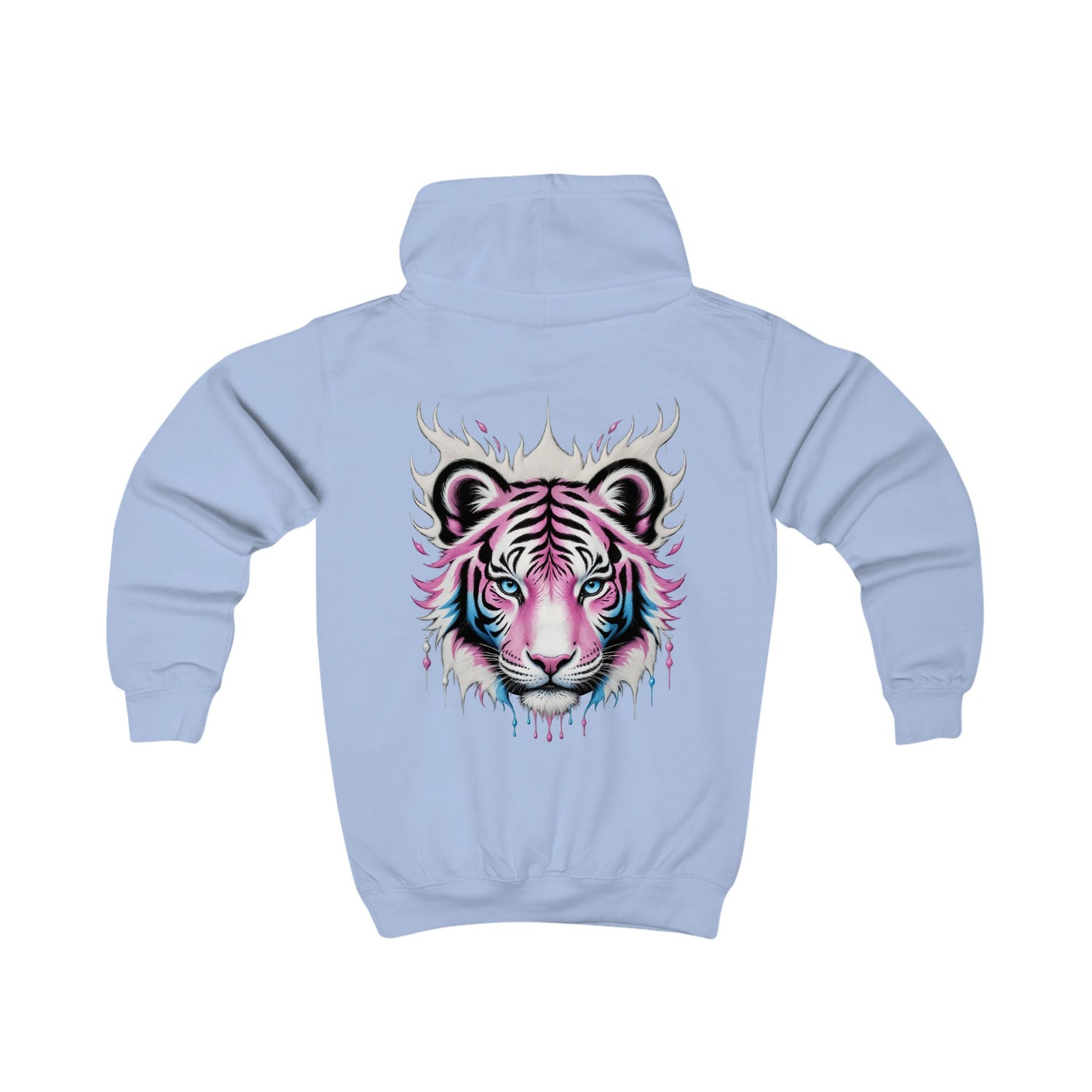 Blush Frost Tigre Blanco Youth Hoodie