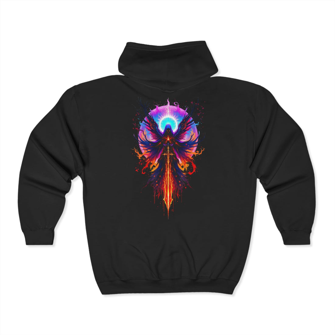 Radiant Oblivion Zip Up Hoodie
