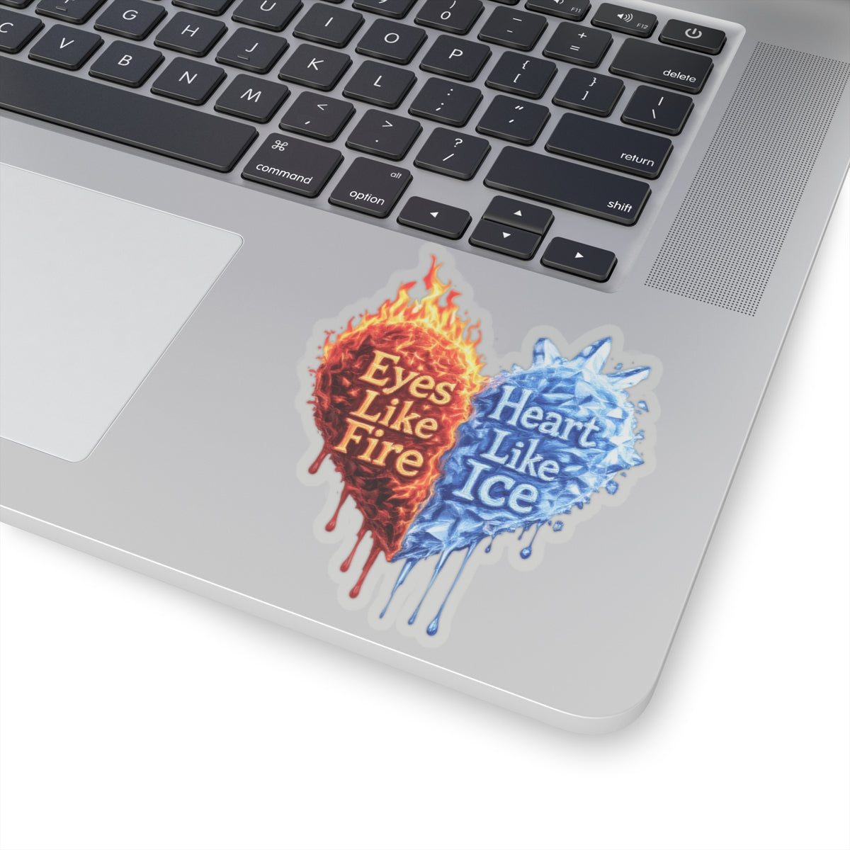 Eyes Like Fire/Heart Like Ice Sticker