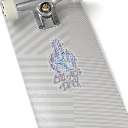 Control+Alt+Defy Sticker