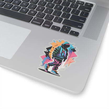 Hologram Hustle Sticker
