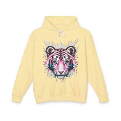 Blush Frost Tigre Blanco Hoodie