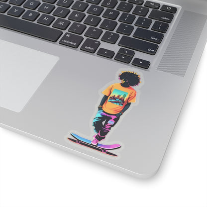 City Surfer Sticker