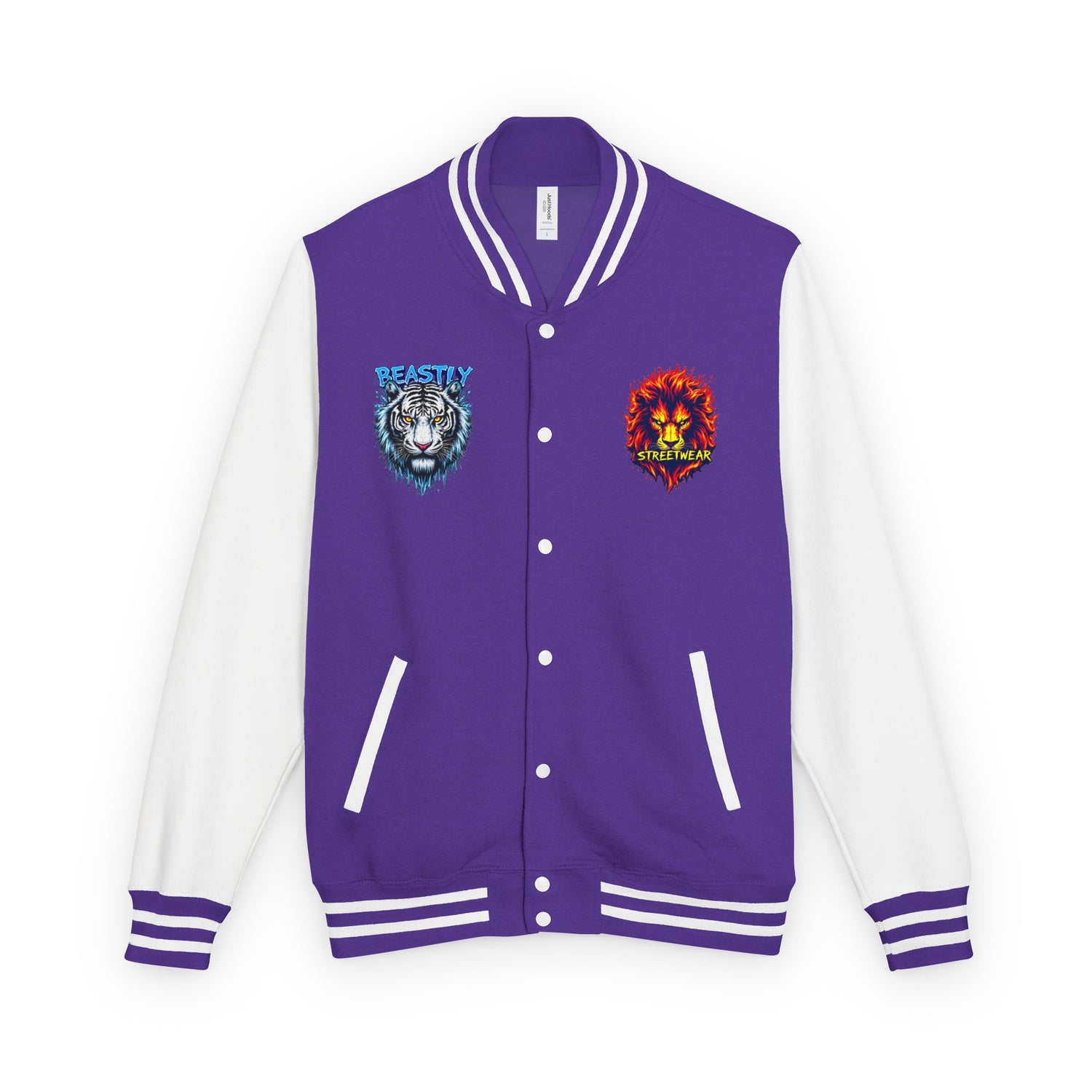 Beasts Of Fire And Ice Heavyweight Letterman Jacket