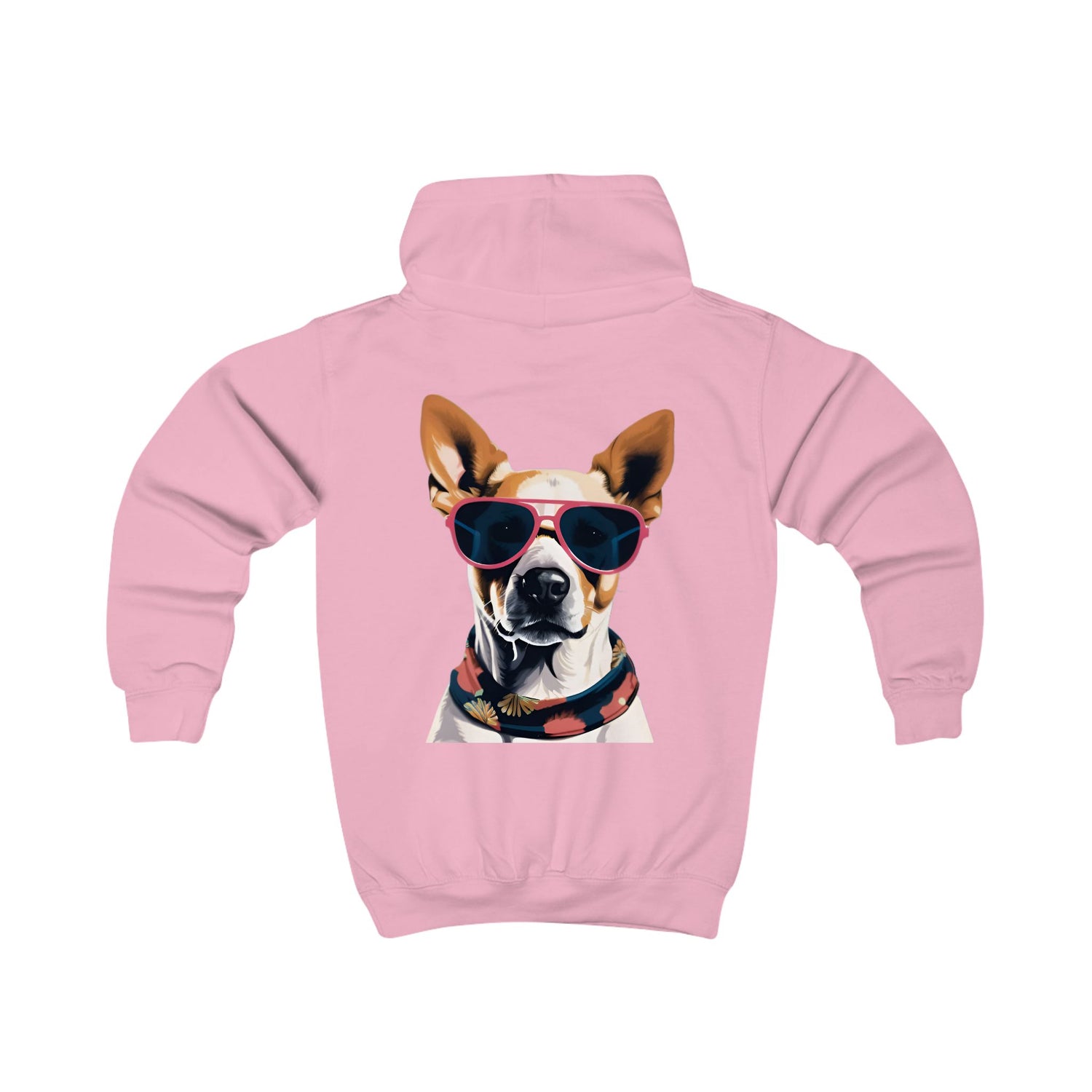 Hipster Pooch Youth Hoodie
