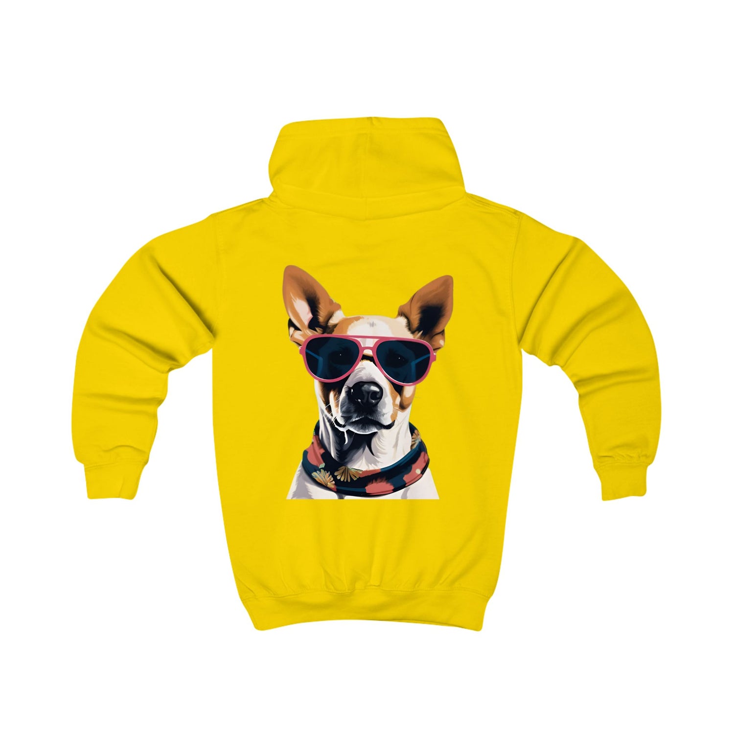 Hipster Pooch Youth Hoodie