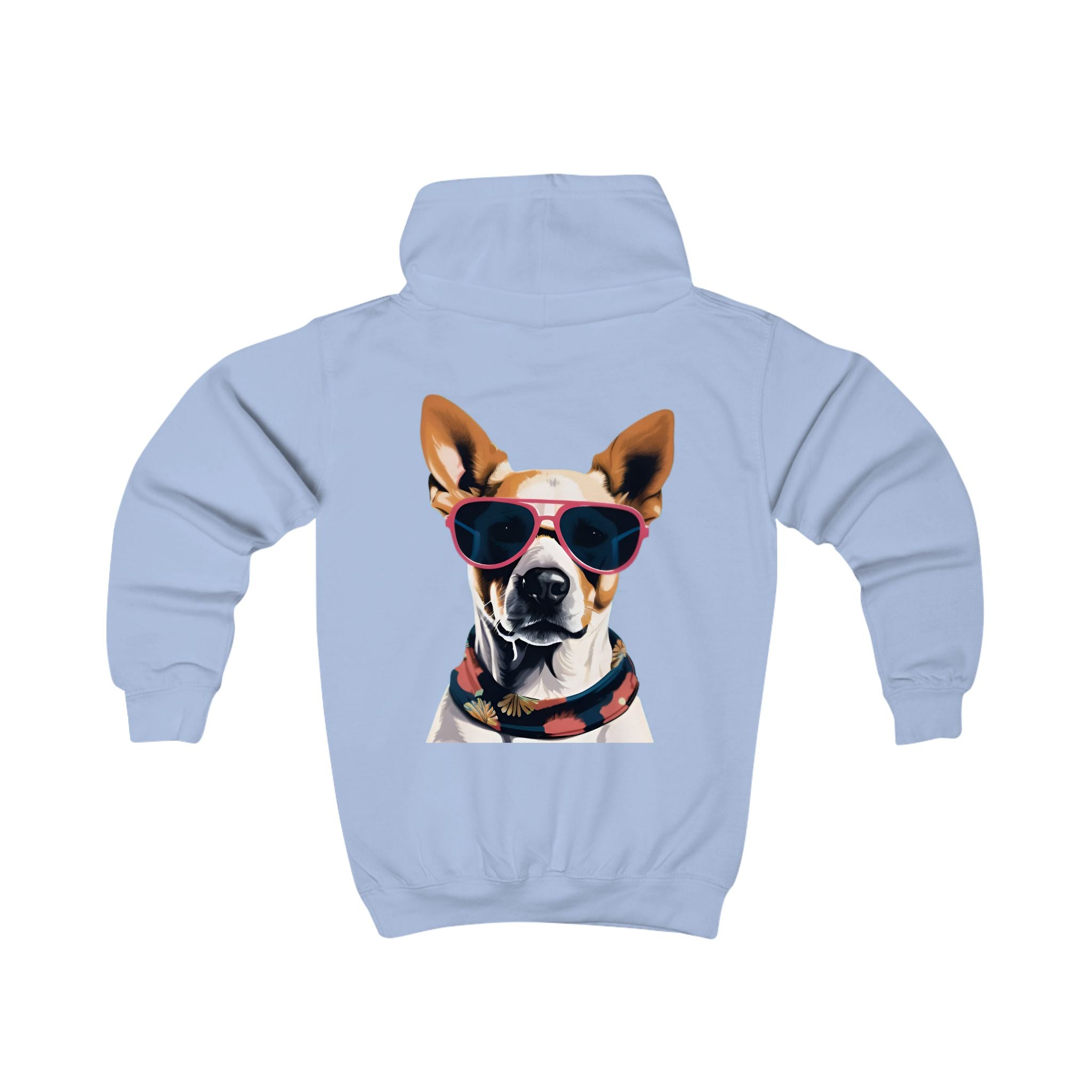 Hipster Pooch Youth Hoodie