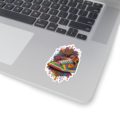 Color Burst Step Sticker