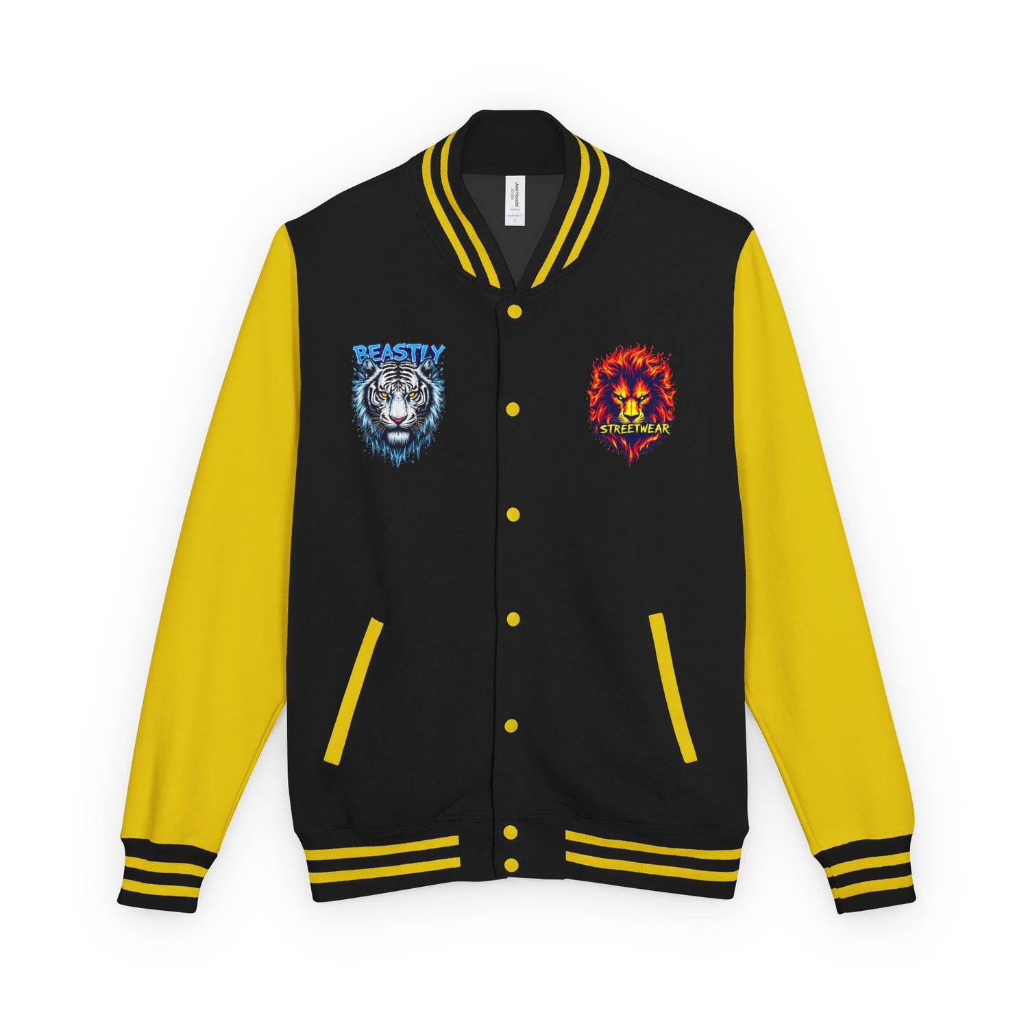 Beasts Of Fire And Ice Heavyweight Letterman Jacket