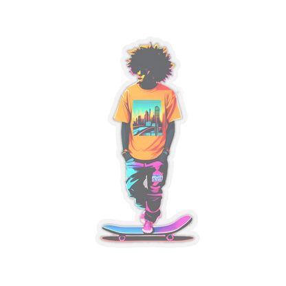 City Surfer Sticker