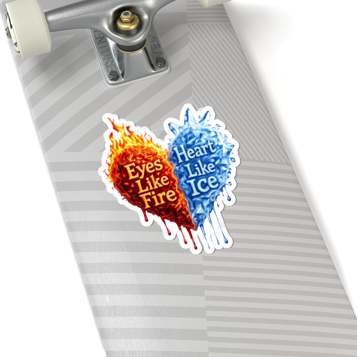 Eyes Like Fire/Heart Like Ice Sticker