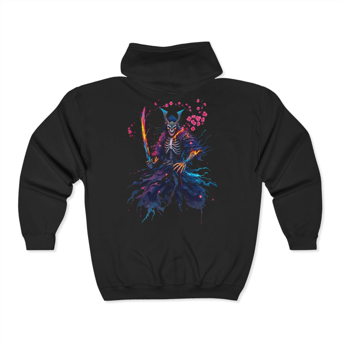 Cherry Blossom Carnage Zip Up Hoodie
