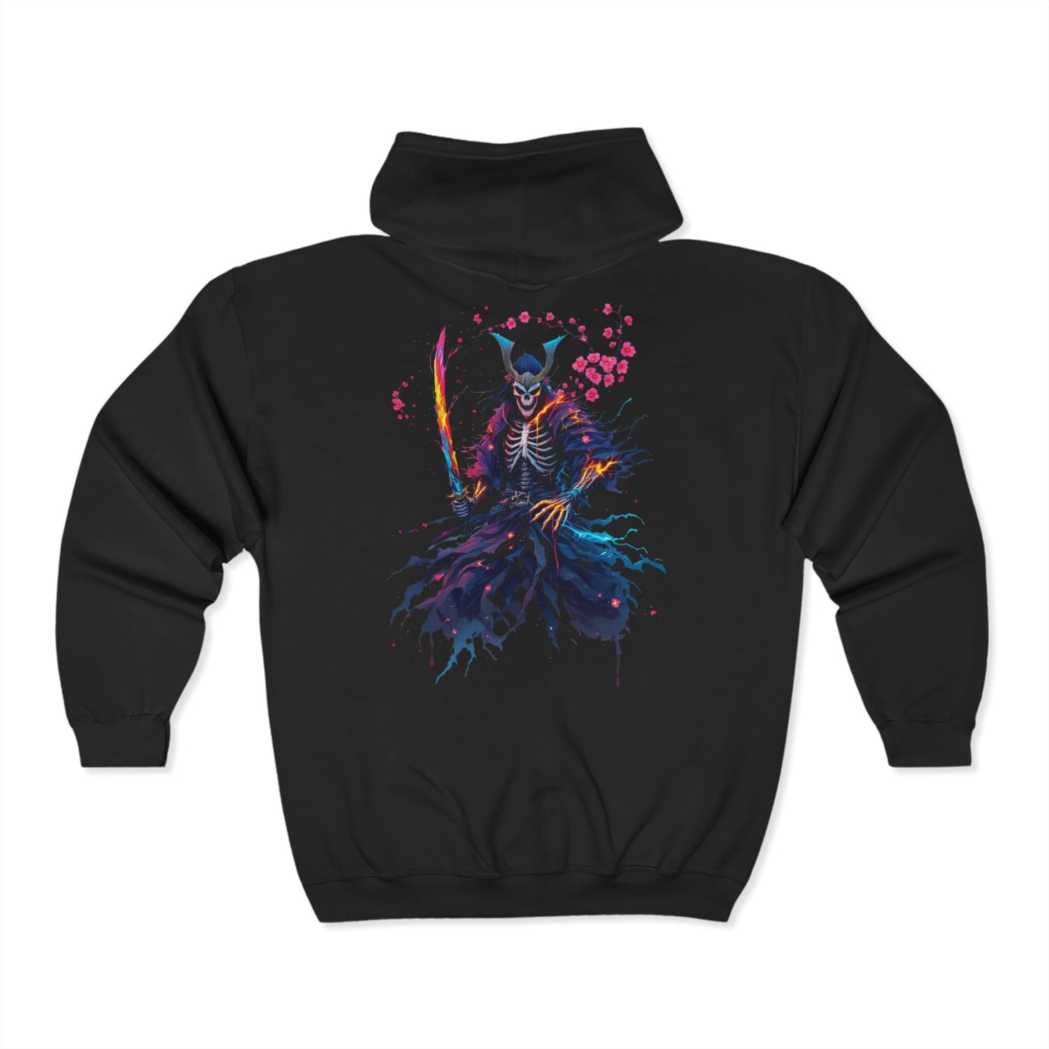 Cherry Blossom Carnage Zip Up Hoodie