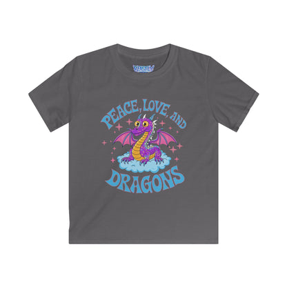 Peace, Love, And Dragons Youth Tee