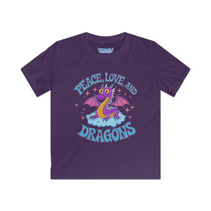 Peace, Love, And Dragons Youth Tee