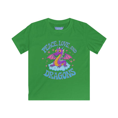 Peace, Love, And Dragons Youth Tee
