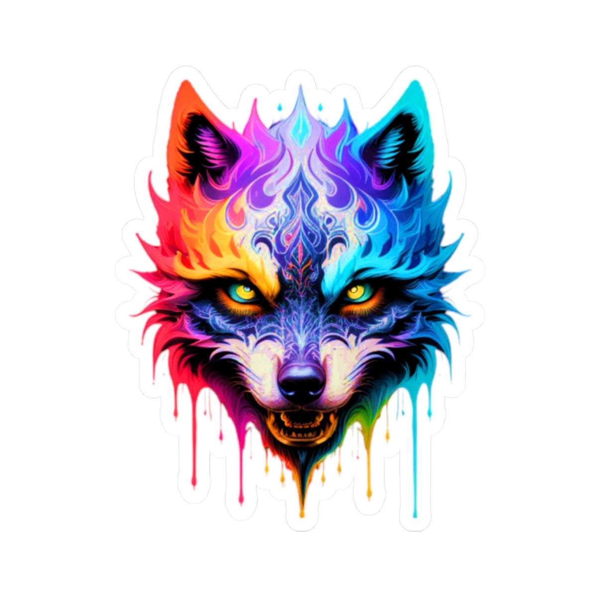 Hungry Like The Wolf Sticker