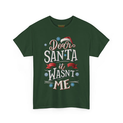 Dear Santa, It Wasn&