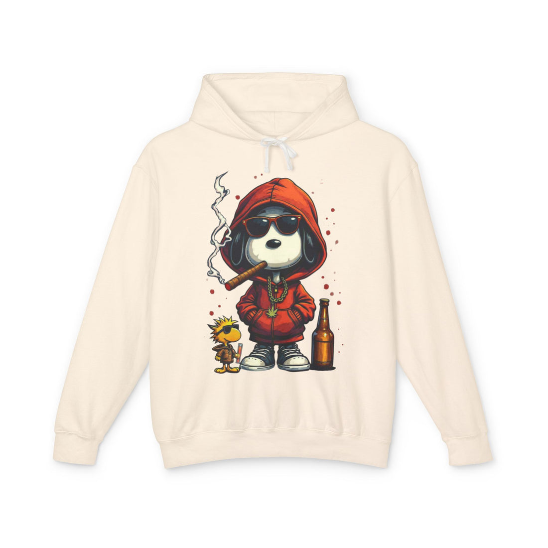 Stay Lit, Blockhead Zip Up Hoodie