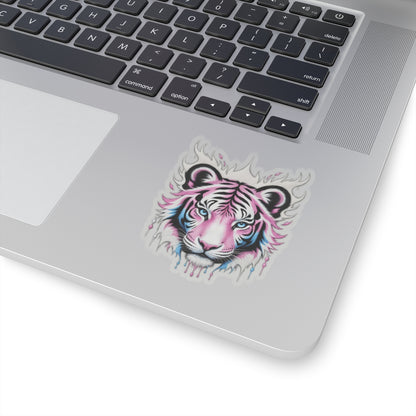 Blush Frost Tigre Blanco Sticker